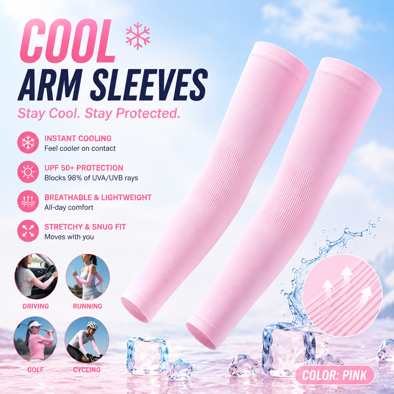 🔥 Most Customers Add This🧊 Stay Cool Sleeves