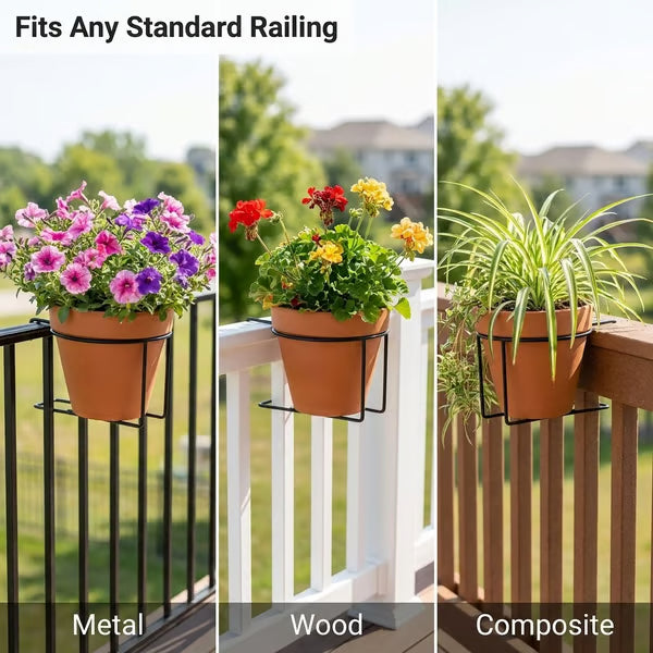 🔥2026 Hot Sale -Railing Plant Hanger