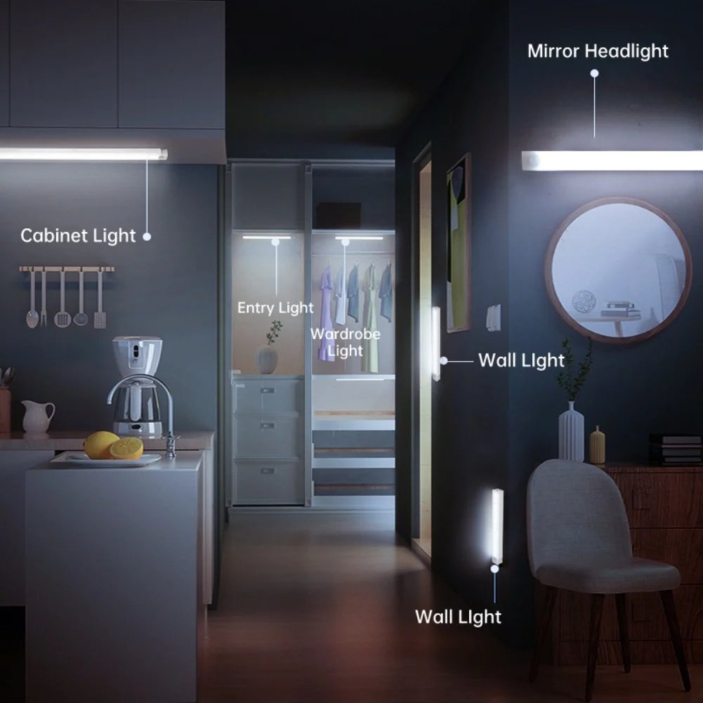 Hurry! 49% OFF - LAST DAY for💡 Punch-free Smart Sensor Magnetic Rechargeable LED Lights