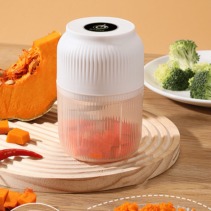 🔥 50K+ Sold | ✨ Mini Electric Food Chopper – One-Press Garlic & Veggie Prep！ 🍳🥕🧄