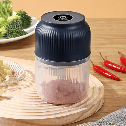 🔥 50K+ Sold | ✨ Mini Electric Food Chopper – One-Press Garlic & Veggie Prep！ 🍳🥕🧄