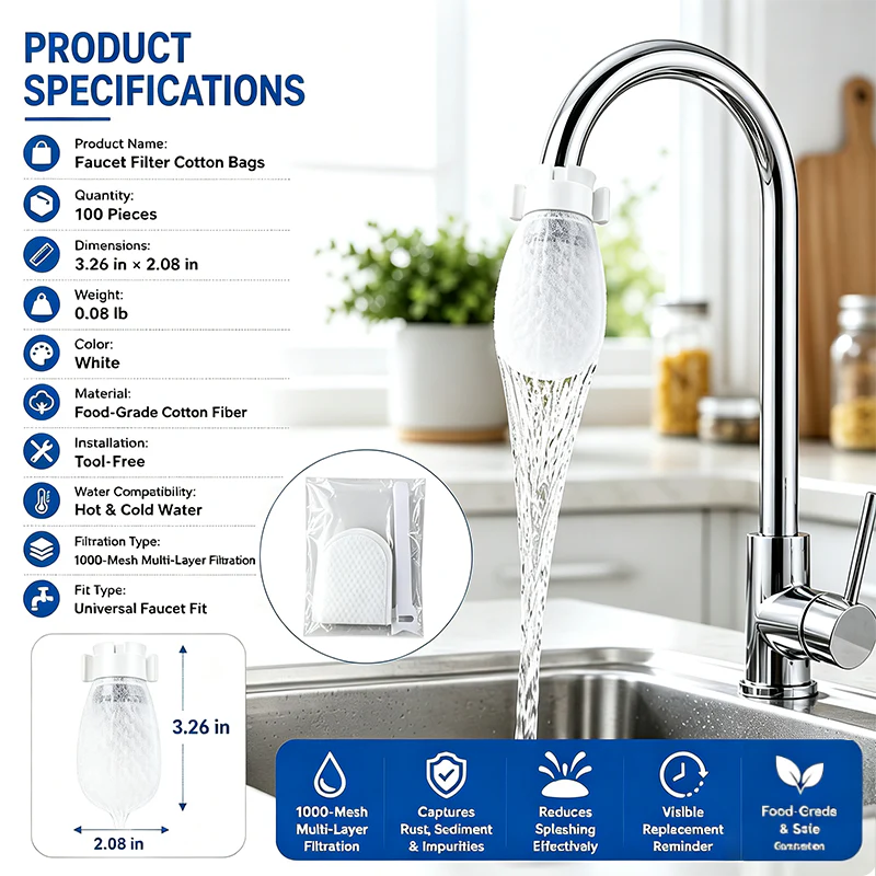 🎉🚙Disposable faucet filter bag