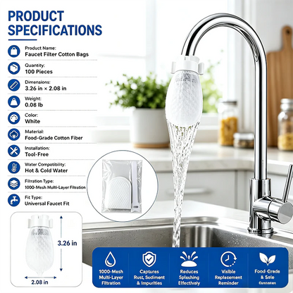 🎉🚙Disposable faucet filter bag