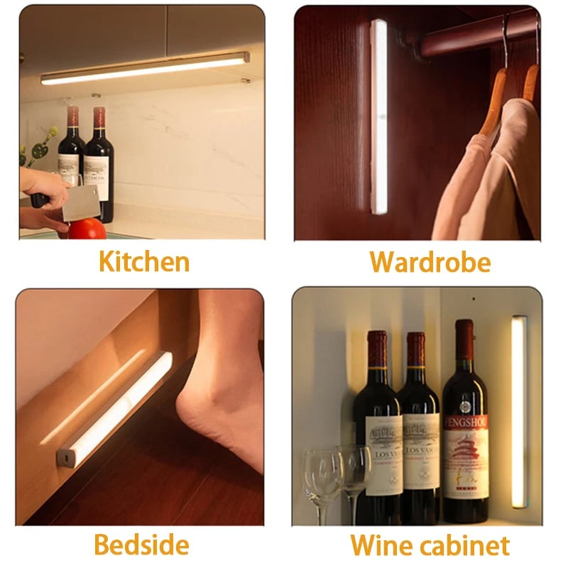 Hurry! 49% OFF - LAST DAY for💡 Punch-free Smart Sensor Magnetic Rechargeable LED Lights