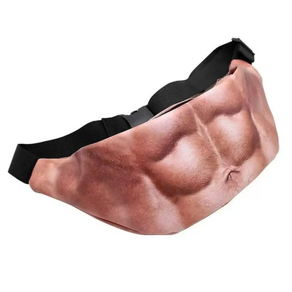 😂 Funny Realistic Belly Bag ✨ Surprise Prank Waist Pack for Parties