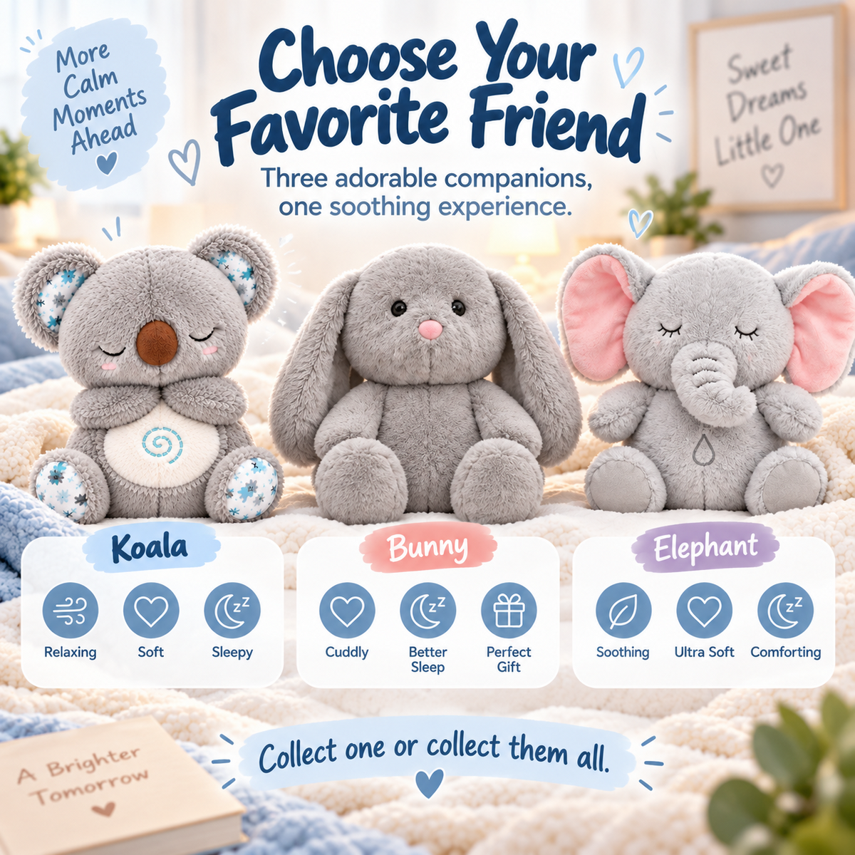🧸 Realistic Breathing Plush Toy