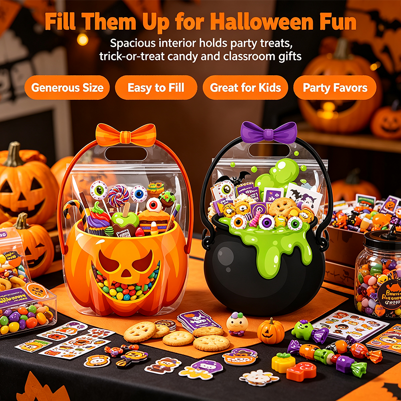 🎃 Halloween Squishy Party Favor Bags