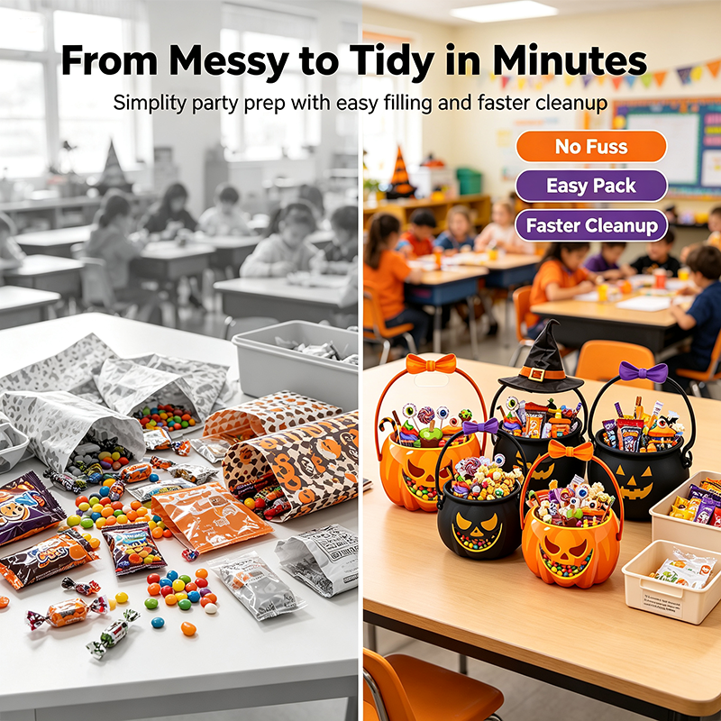 🎃 Halloween Squishy Party Favor Bags