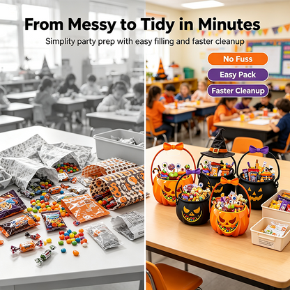 🎃 Halloween Squishy Party Favor Bags