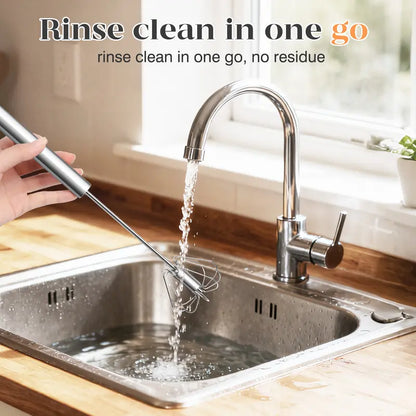 2 PCS Rustproof Hand Push Whisk For Baking & Daily Drinks✨