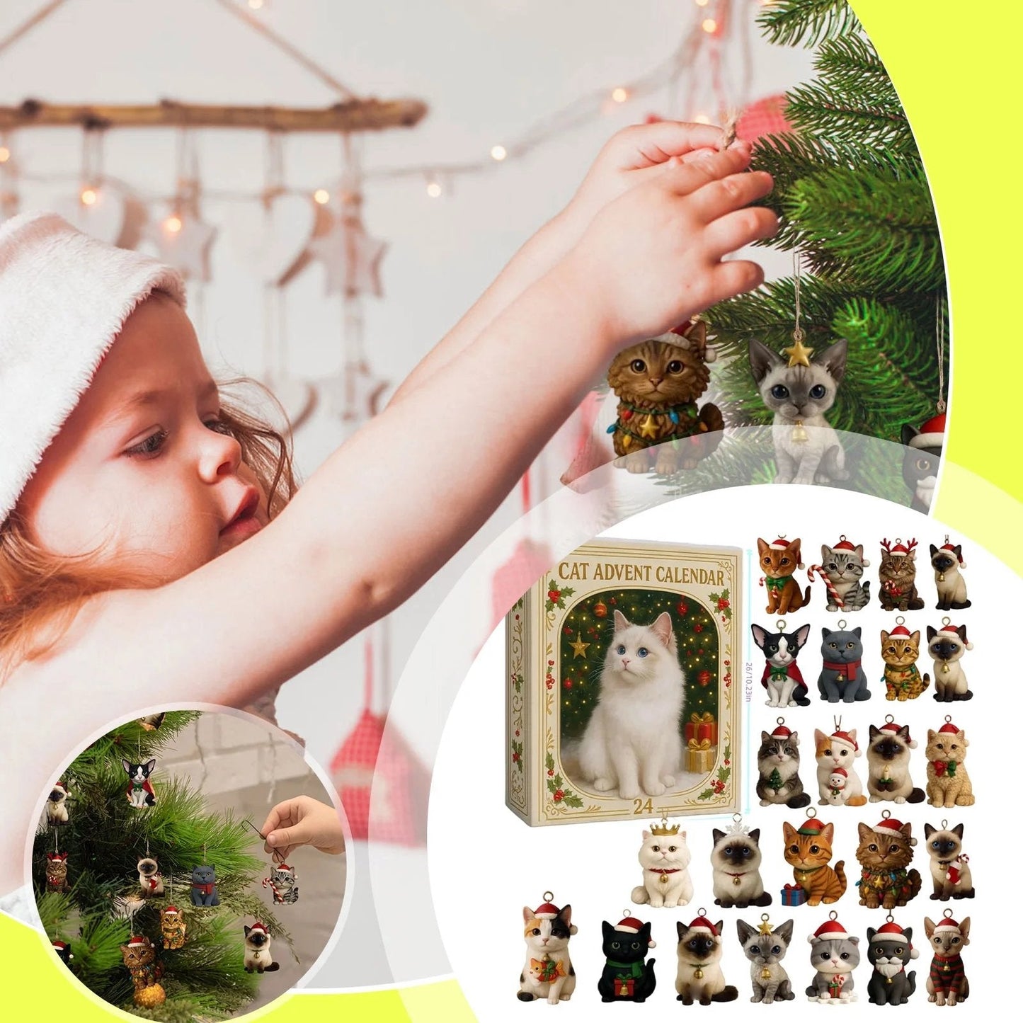 🎅Christmas Gift🎁2026 Cat Lovers Advent Calendar