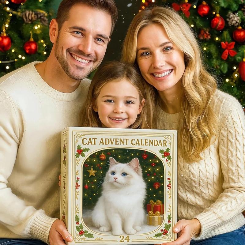 🎅Christmas Gift🎁2025 Cat Lovers Advent Calendar