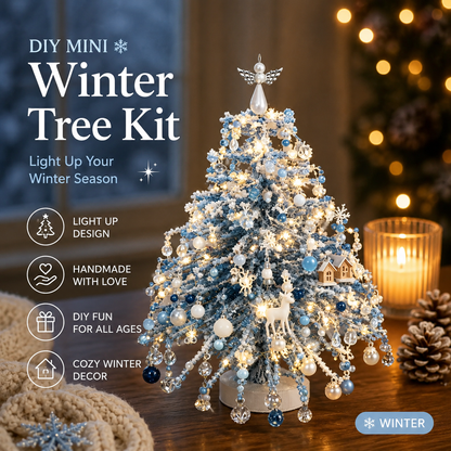 🎄 DIY Christmas tree bead kit – 🎅 Create your own sparkling Christmas decoration