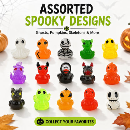 🔥Last Day 50% OFF - 🎃  Glow-In-Dark Tiny Spooky Resin Decorations