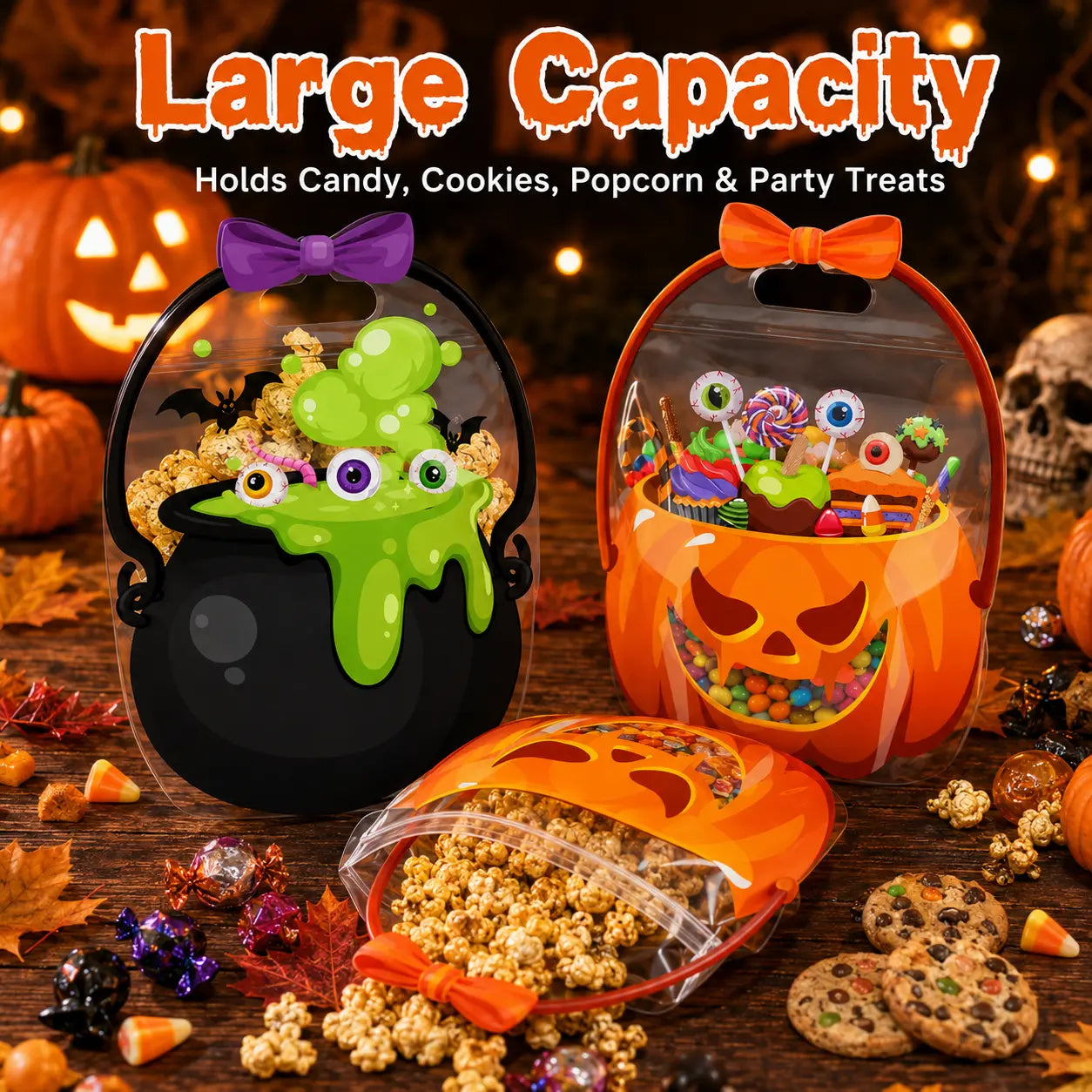 🎃 Halloween Squishy Party Favor Bags