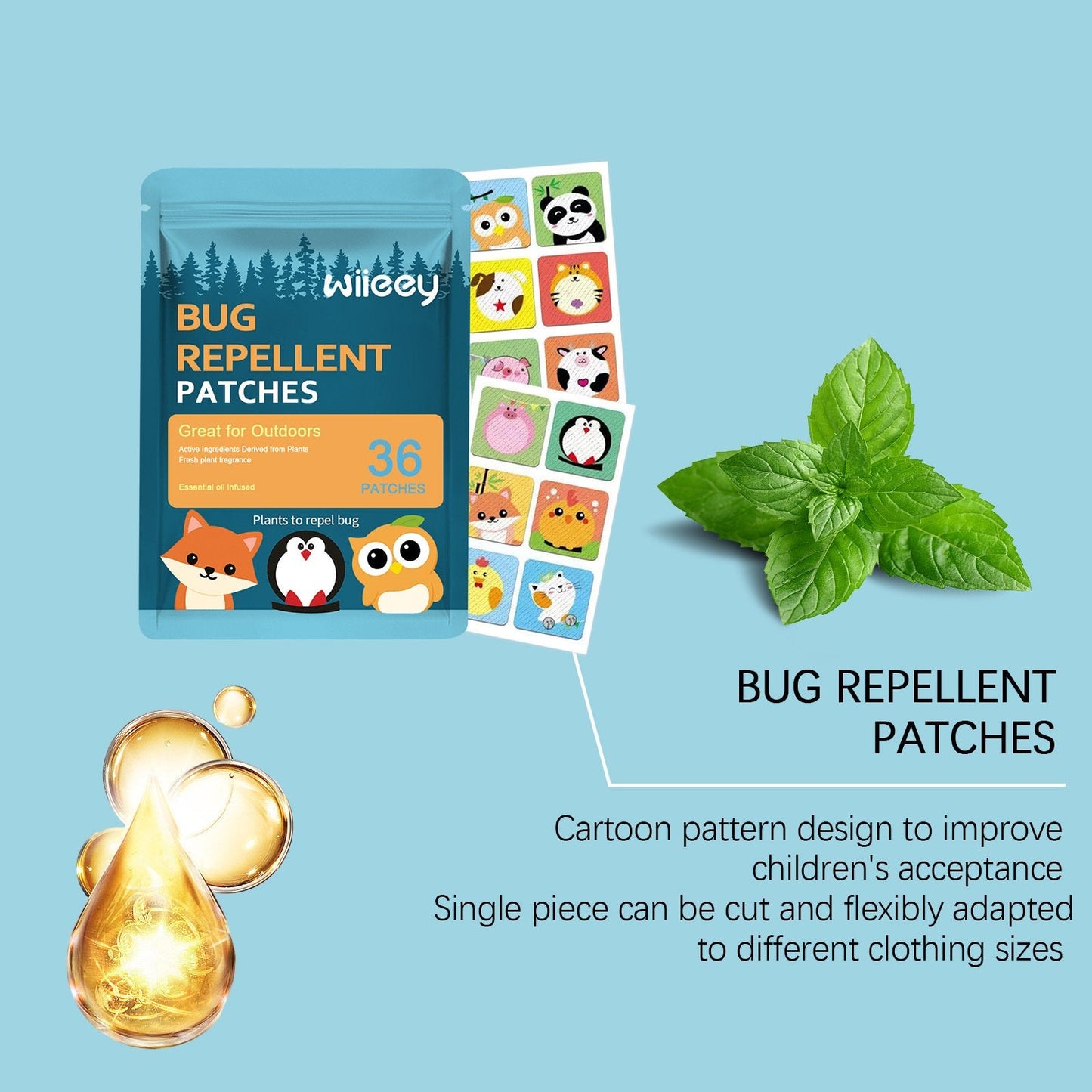 🦟 Say Goodbye to Mosquito Bites - 49% OFF - ✨ Mosquito Repellent Stickers - Safe, Natural