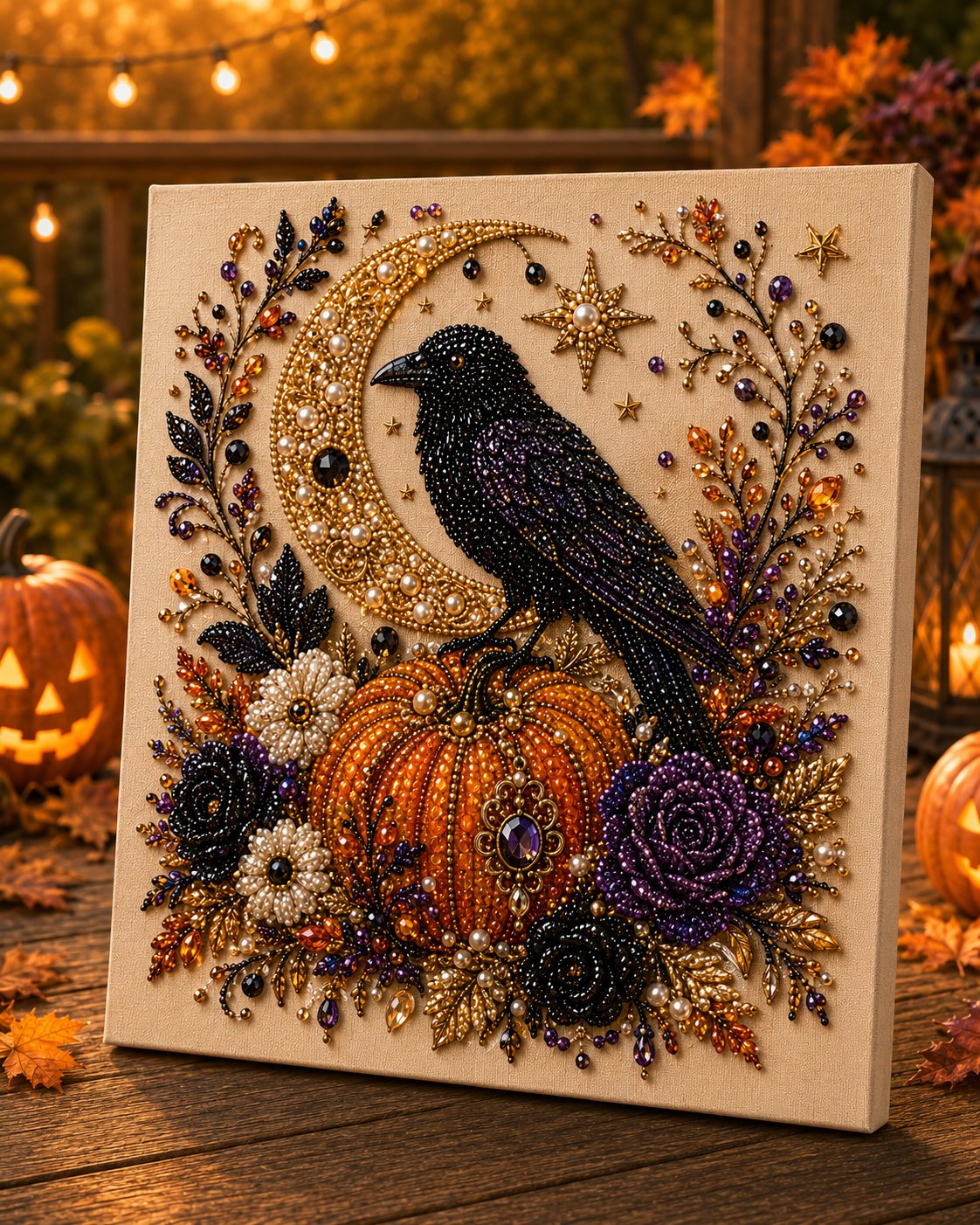 40% OFF 👻 Halloween Pearl Art DIY Kit – Create a Spooky-Cute Masterpiece