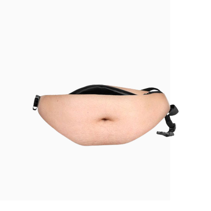 😂 Funny Realistic Belly Bag ✨ Surprise Prank Waist Pack for Parties