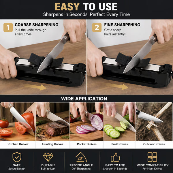 🔥 🔪Venture Portable Knife Sharpener 🛠️