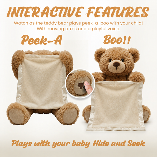 The Bashful Teddy: Baby's First Best Friend