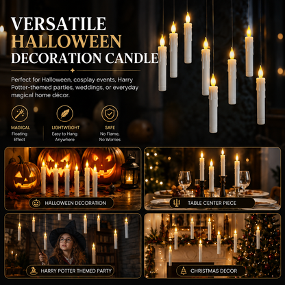 Halloween Floating Flameless Candle