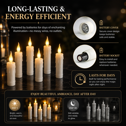Halloween Floating Flameless Candle