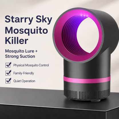 Starry Sky Mosquito Killer with 360° Lure Light