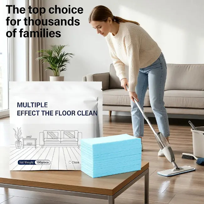 🔥2026 New Upgrade ＆ Hot Sale🔥 PieceMulti-Effect Floor Cleaning Sheets