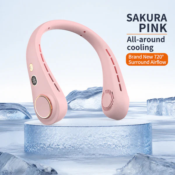 🍃 Neck Air Conditioner Fan – Ultra‑quiet