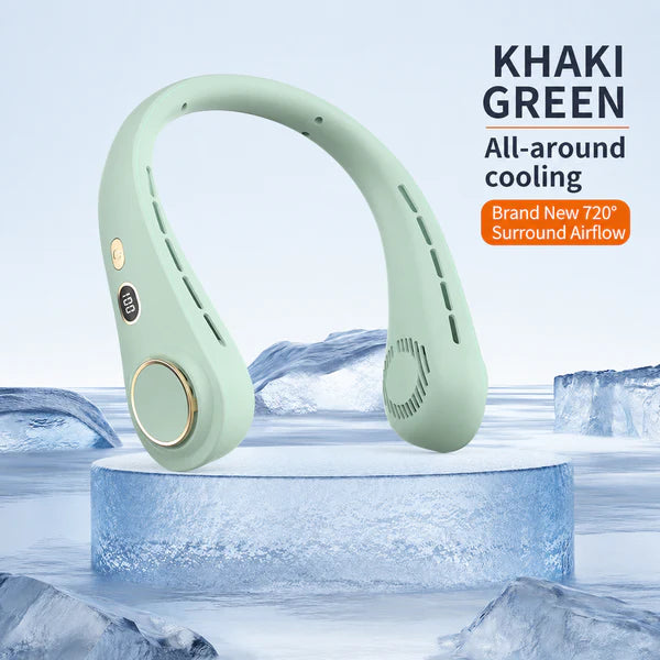 🍃 Neck Air Conditioner Fan – Ultra‑quiet
