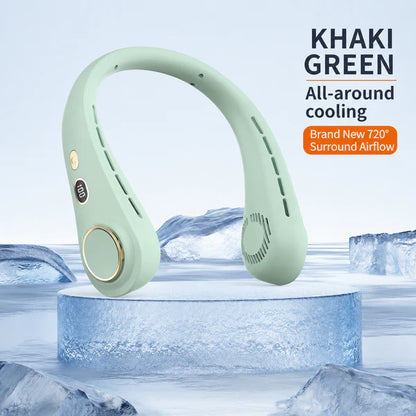 🍃 Neck Air Conditioner Fan – Ultra‑quiet