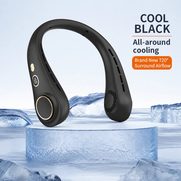 🍃 Neck Air Conditioner Fan – Ultra‑quiet