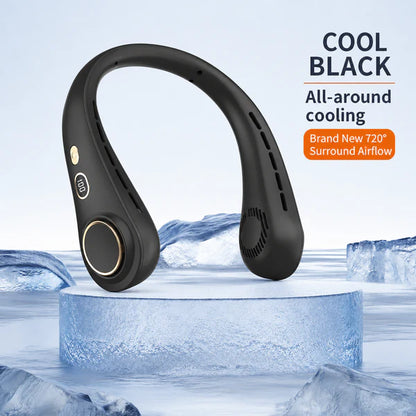 🍃 Neck Air Conditioner Fan – Ultra‑quiet