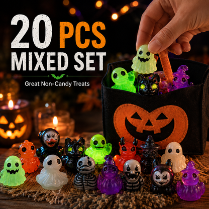 🔥Last Day 50% OFF - 🎃  Glow-In-Dark Tiny Spooky Resin Decorations