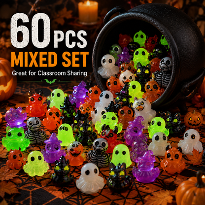 🔥Last Day 50% OFF - 🎃  Glow-In-Dark Tiny Spooky Resin Decorations