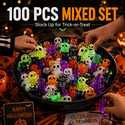 🔥Last Day 50% OFF - 🎃  Glow-In-Dark Tiny Spooky Resin Decorations