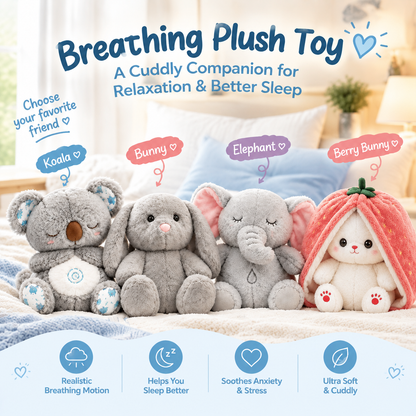 🧸 Realistic Breathing Plush Toy