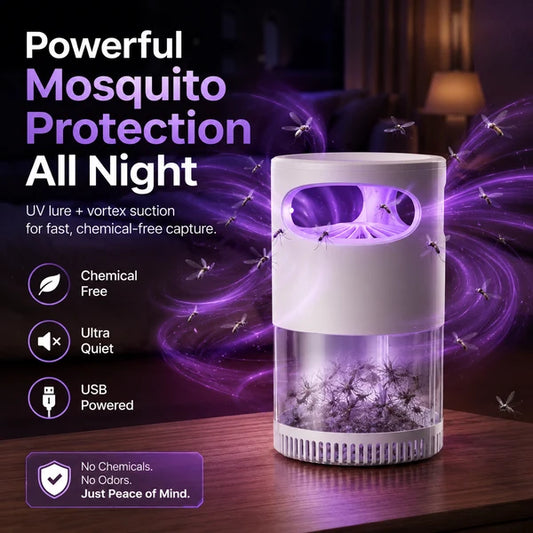 🦟🔥LAST DAY SALE 50% OFF-Mosquito Killer Lamp – quiet, USB, chemical-free. 50K+ sold! 🔇🌙