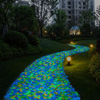 🔥LAST DAY SALE 49% OFF🔥🌈Colorful Glow-in-the-Dark Garden Stones