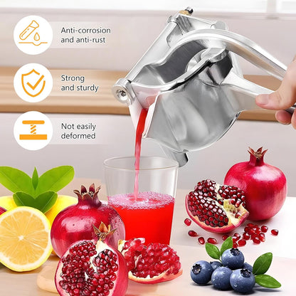Aluminum Manual Press Juicer🍹 – ergonomic lever juicer for lemons and oranges, sturdy design and easy to clean
