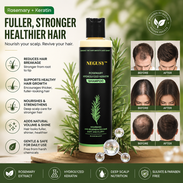 🔥LAST DAY 50% OFF - Organic Rosemary Hair Growth Shampoo