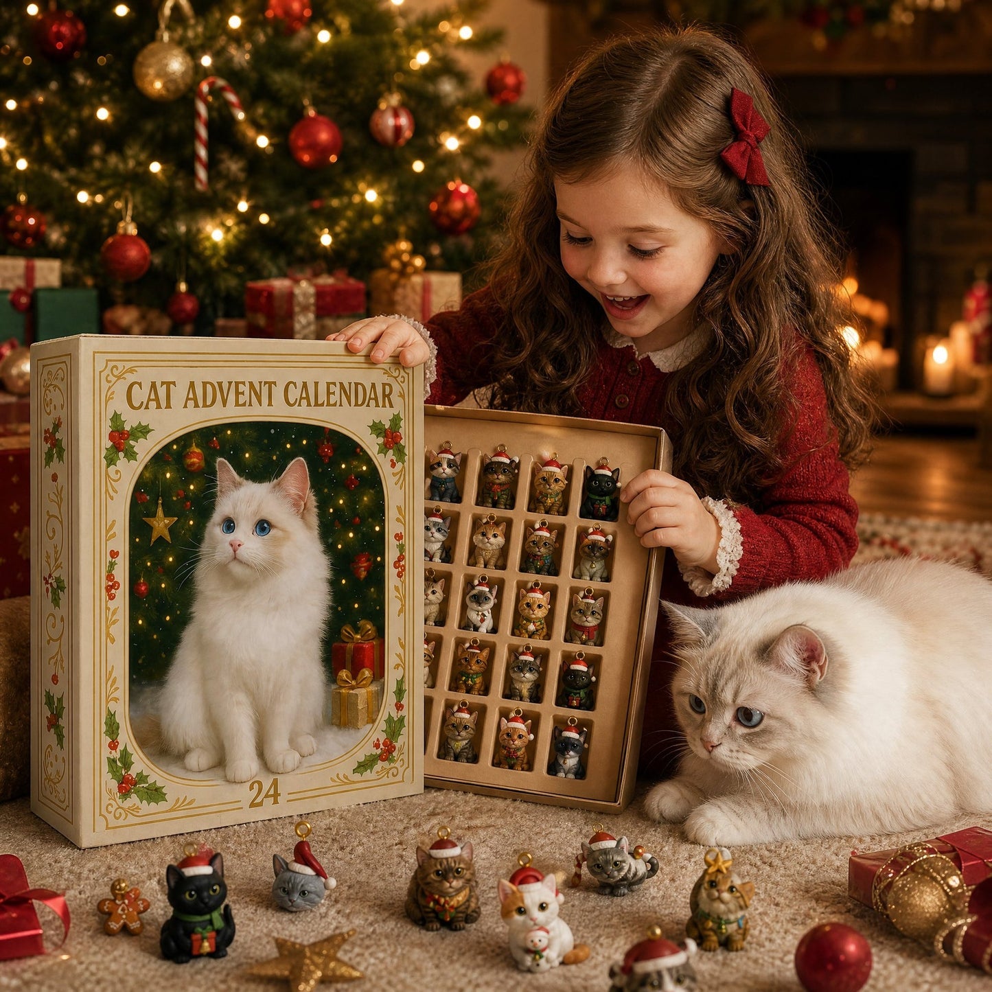 🎅Christmas Gift🎁2026 Cat Lovers Advent Calendar