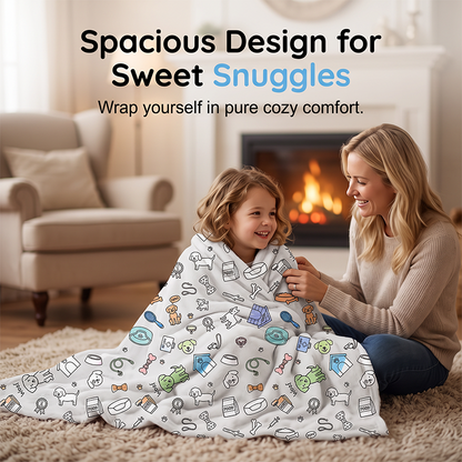 🔥LAST DAY SALE 50% OFF!!🎨Creative Cozy Coloring Blanket Kit