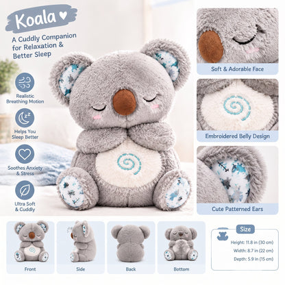 🧸 Realistic Breathing Plush Toy