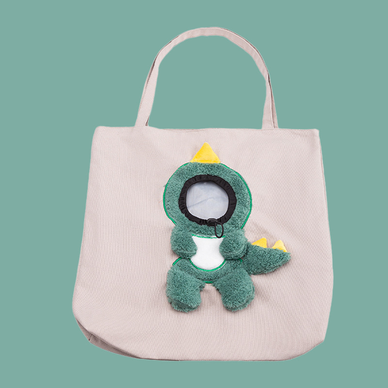 Dinosaur Canvas Tote Bag🦖