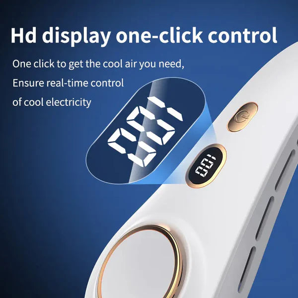 🍃 Neck Air Conditioner Fan – Ultra‑quiet