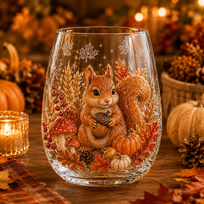🍂AUTUMN SALE 49% OFF✨3D Embossed Harvest Glass Cups