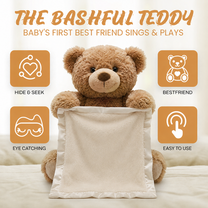 The Bashful Teddy: Baby's First Best Friend