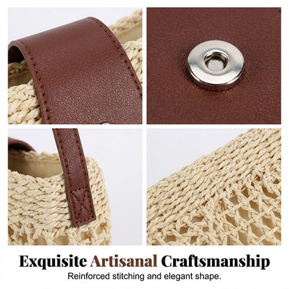 Woven Crossbody Bag for Women