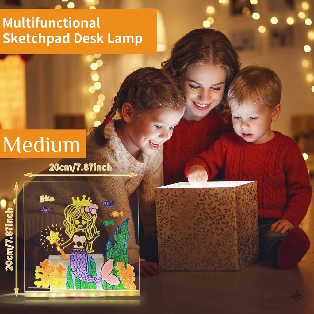 LightTrace Glow Drawing Panel